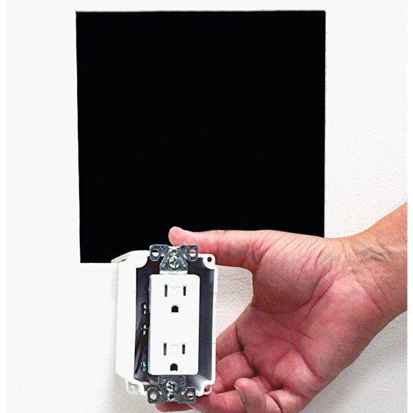Main product image for DataComm 45-0031-WH Recessed Low Voltage Media Plate 261-513